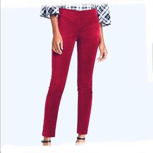 LRL Berry Pink Velvet Pants